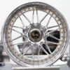 Work Rezax 1 Wheels | 18×9.5 ET +32 – Raw Chrome
