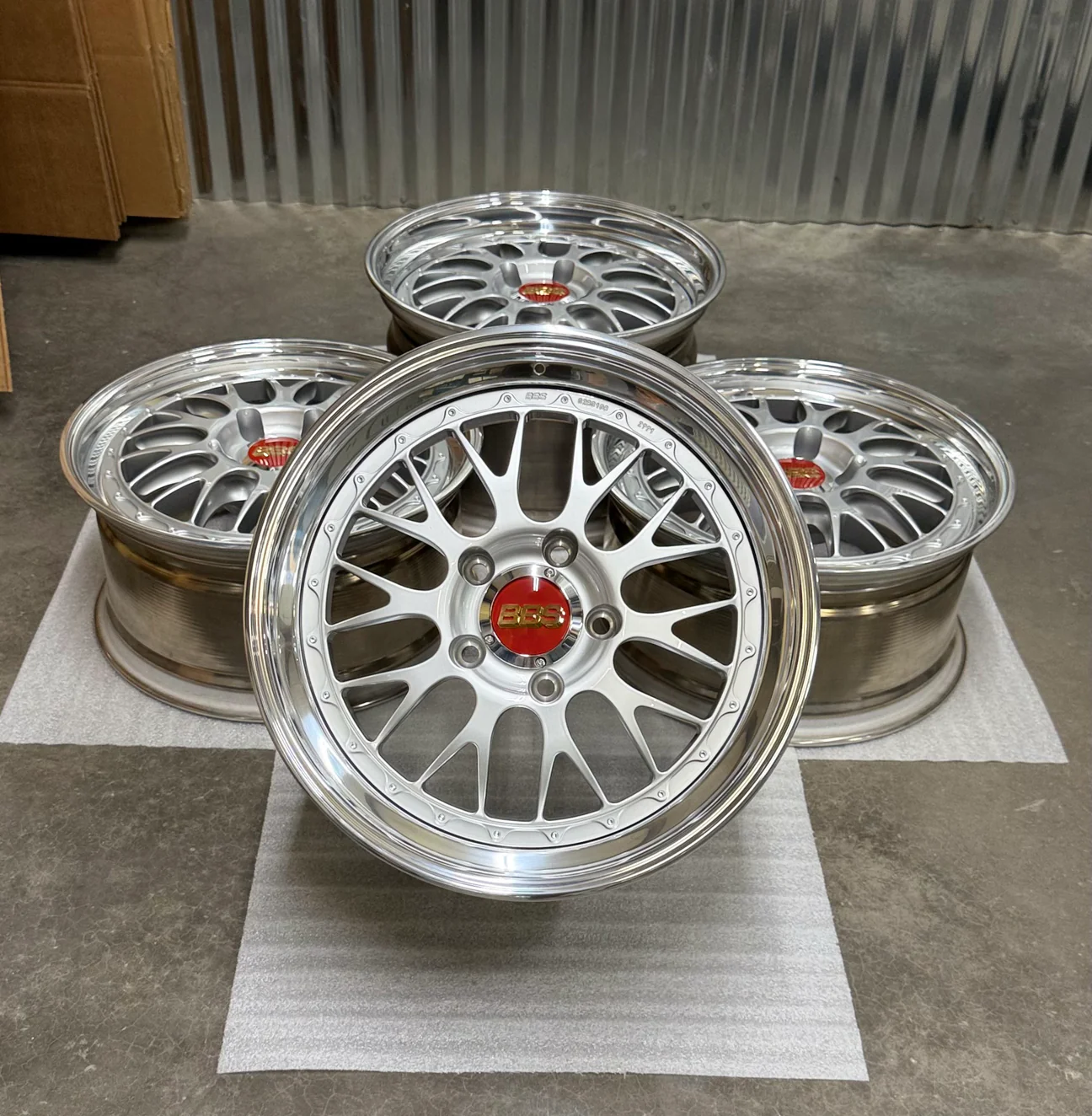 bbs e88 18" 5x130 porsche fitment (996.2 gt3) for sale