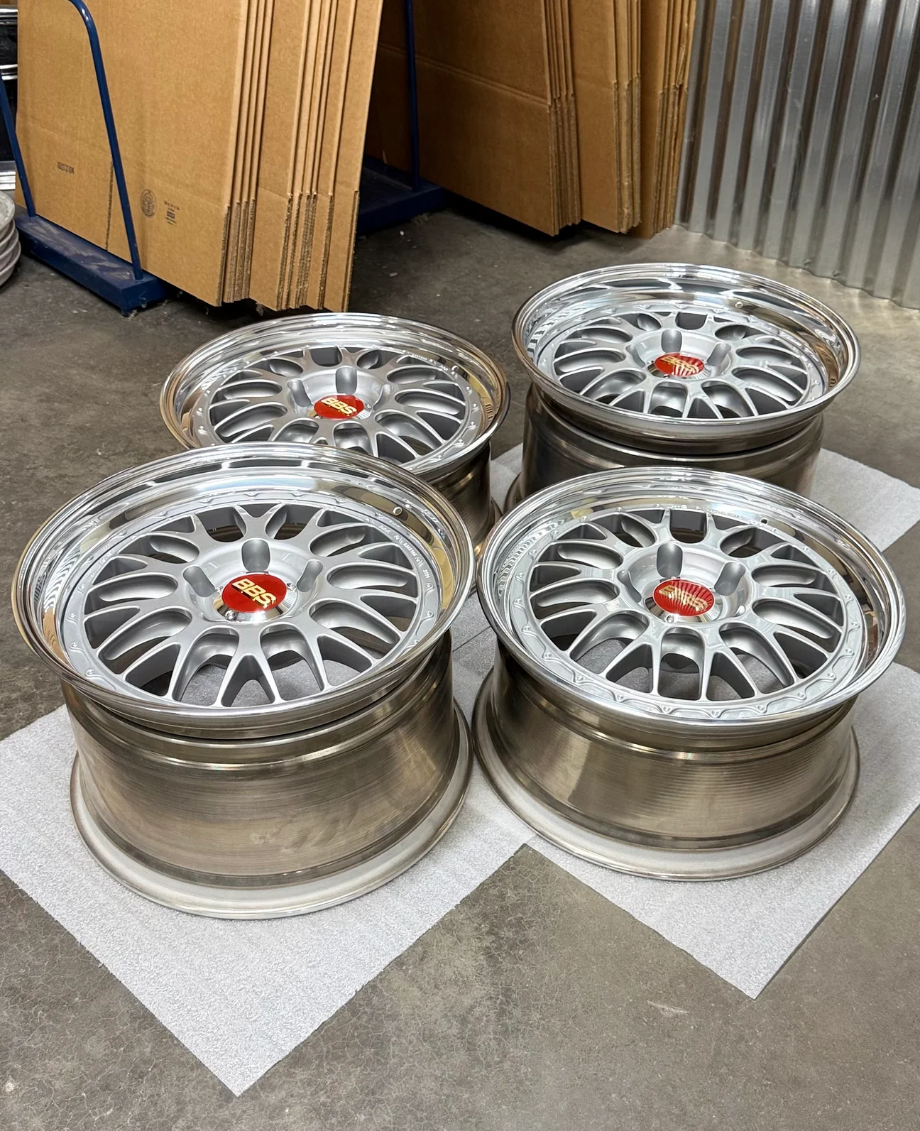 bbs e88 18" 5x130 porsche fitment (996.2 gt3) for sale