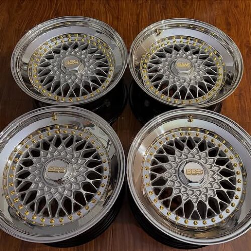 BBS RS Double Step Forged Wheels – 17×9.5″ Square Set certified