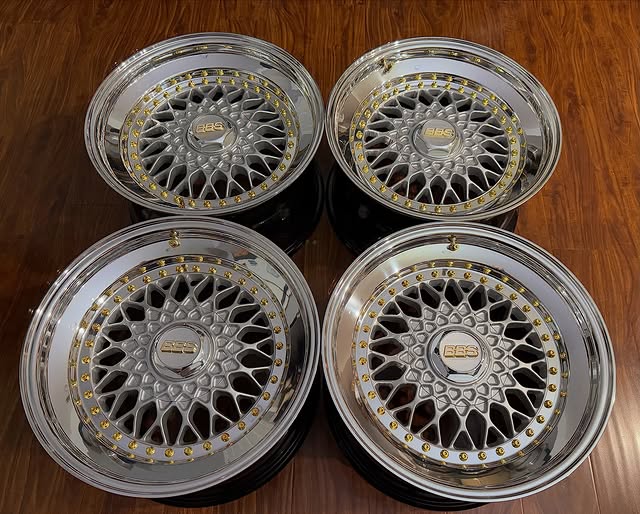 BBS RS Double Step Forged Wheels – 17x9.5" Square Set certified - Image 3