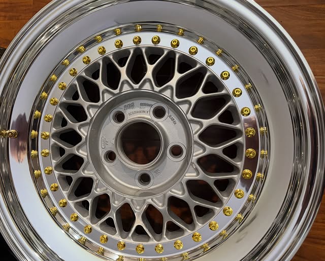 BBS RS Double Step Forged Wheels – 17x9.5" Square Set certified - Image 5