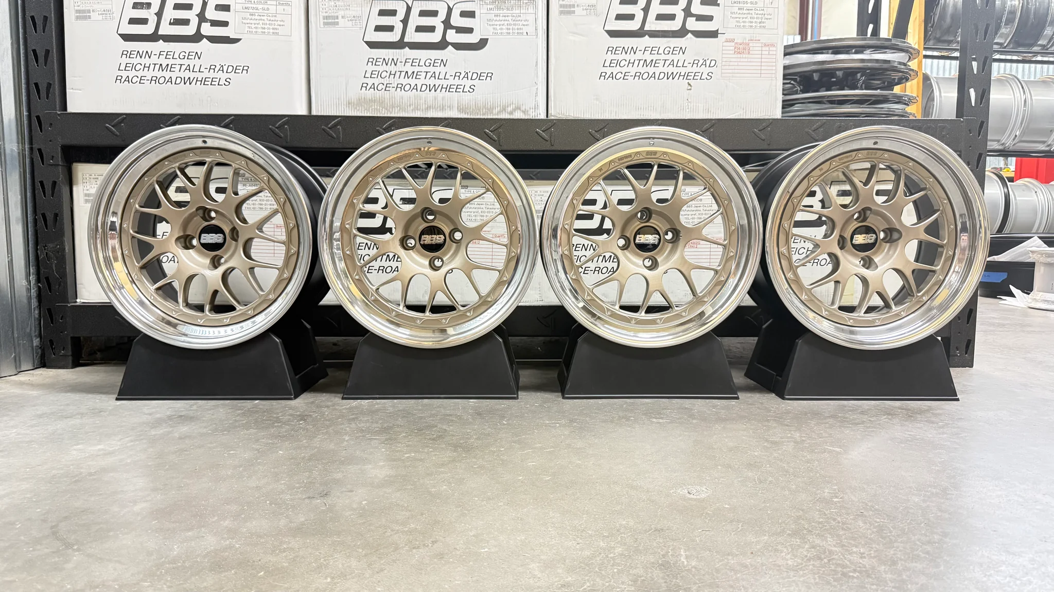 BBS E87 Two-Piece Forged Wheels certified - Image 3