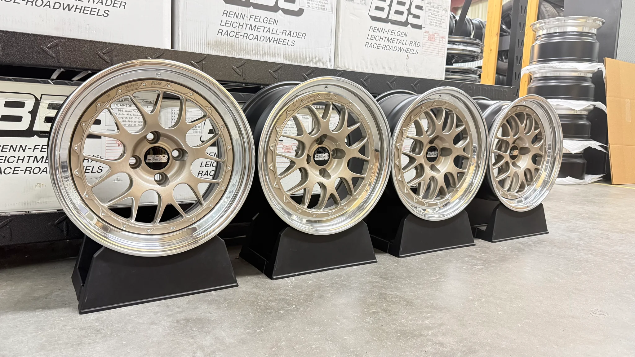 BBS E87 Two-Piece Forged Wheels certified - Image 5