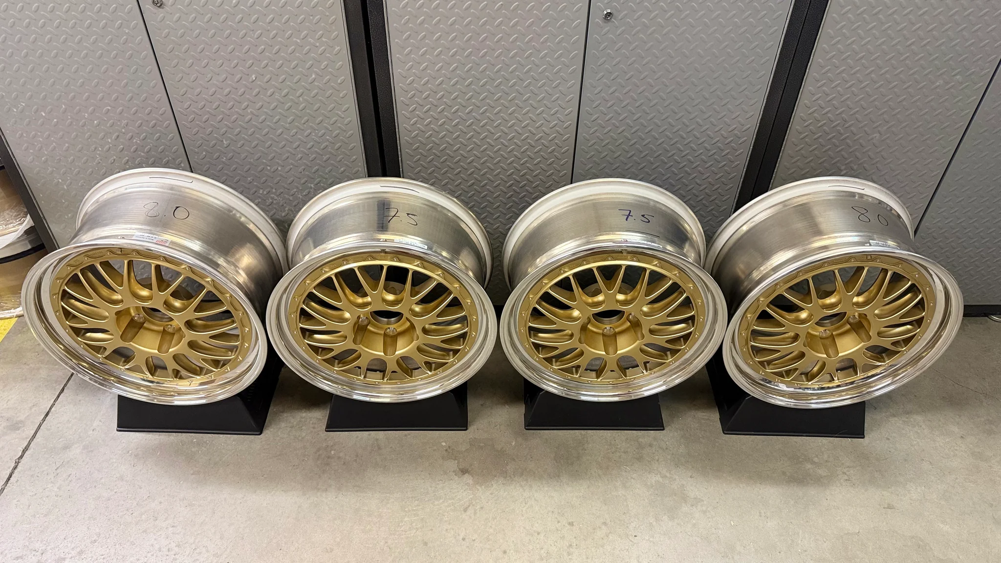 BBS E88 Race Pocket Forged Wheels 18 inches