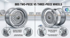 Two-Piece vs Three-Piece Wheels — Elite BBS Wheels Build Comparison