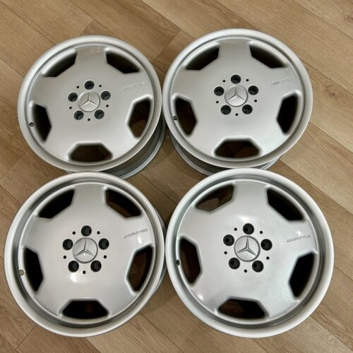 AMG Aero II Monoblock Wheels | 17×7.5 & 8.5″ ET35/ET30 | 5×112 | Staggered | Silver | Mercedes-Benz