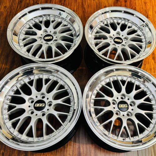 BBS Style 42 Wheels | 19×9.5 & 10.5″ | 5×120 | Double Step Three-Piece