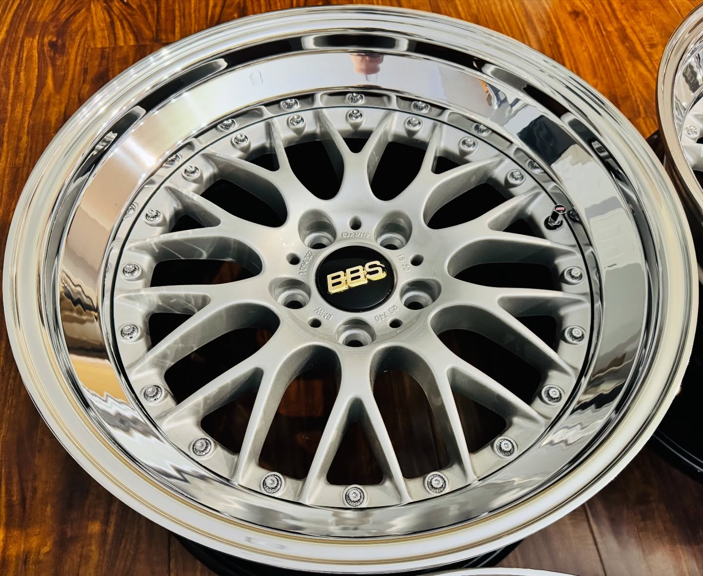 BBS Style 42 Wheels | 19x9.5 & 10.5" | 5x120 | Double Step Three-Piece - Image 4