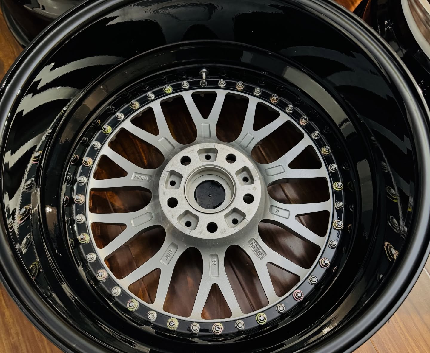 BBS Style 42 Wheels | 19x9.5 & 10.5" | 5x120 | Double Step Three-Piece - Image 6