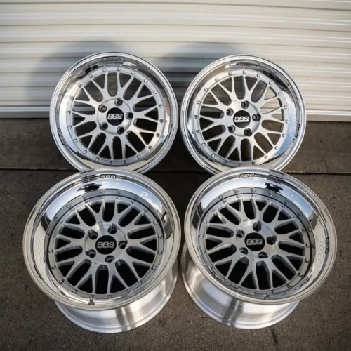 BBS LM | 18×8.5 & 9.5″ ET28 | 5×114.3 | Gloss Silver