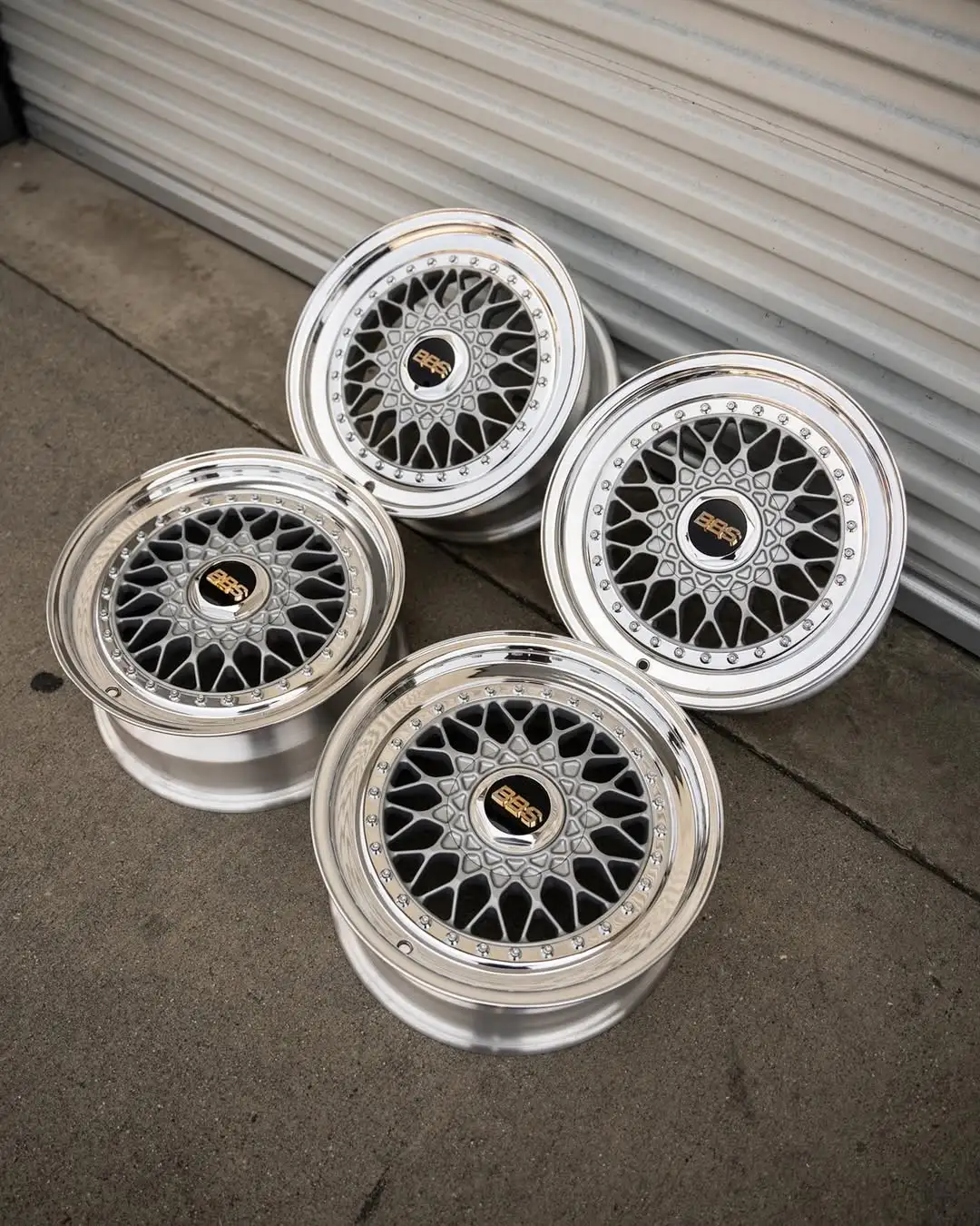 BBS RS 001 Wheels | 15x7.5" ET25 | 4x100 | Raw Silver - Image 8