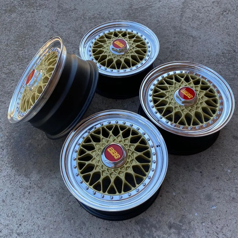 BBS RS 069 Wheels | 16x8" ET24 | 4x100 | Tinted Gold - Image 3