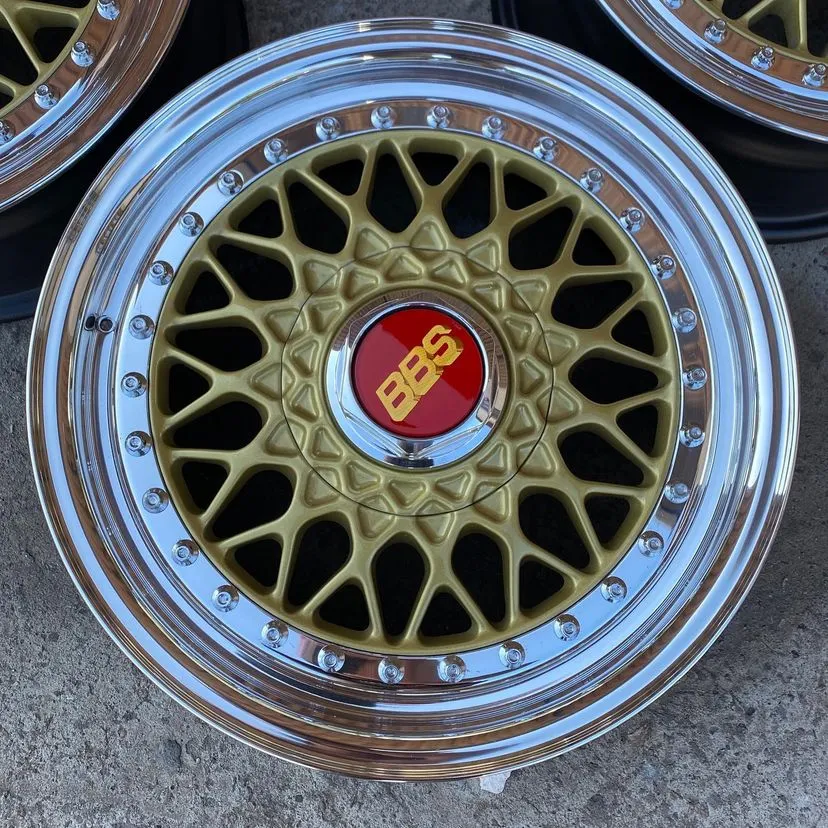 BBS RS 069 Wheels | 16x8" ET24 | 4x100 | Tinted Gold - Image 6