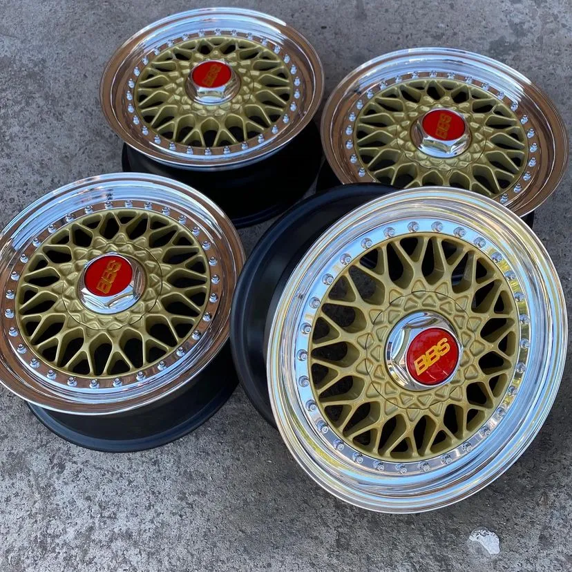 BBS RS 069 Wheels | 16x8" ET24 | 4x100 | Tinted Gold - Image 7