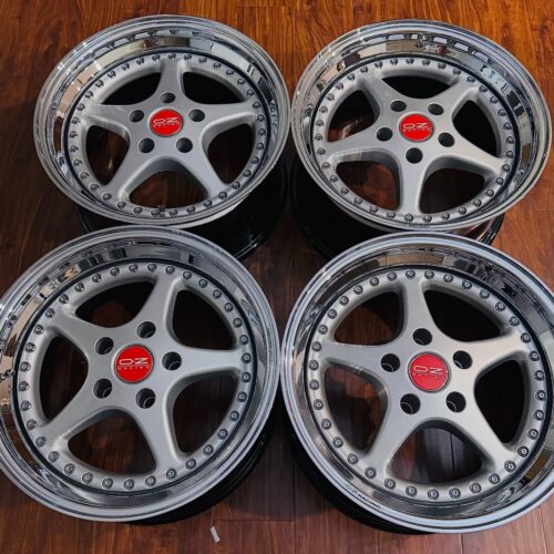 OZ Racing Mito 2 | 17×8.5″ ET13 | BMW E34 | Silver / Chrome Lip