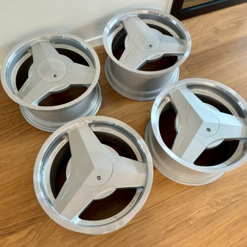 BRABUS Monoblock II “Blade” Wheels | 18×9.5 ET26 | 5×112 | Set of 4 | Satin Silver | Mercedes-Benz