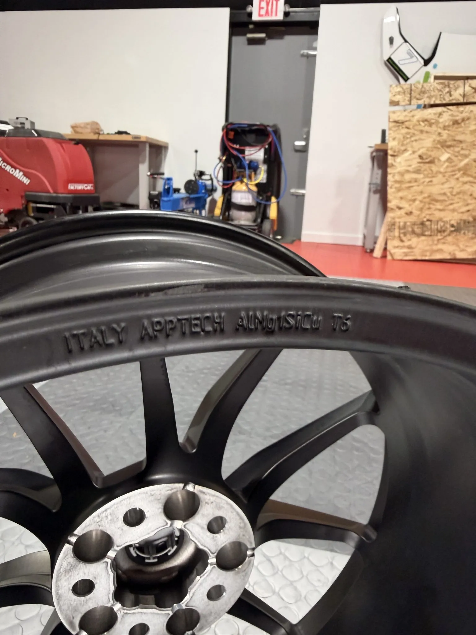 Ferrari 812 Wheels | 20" | Forged by AppTech | Satin Black | Staggered - Image 11