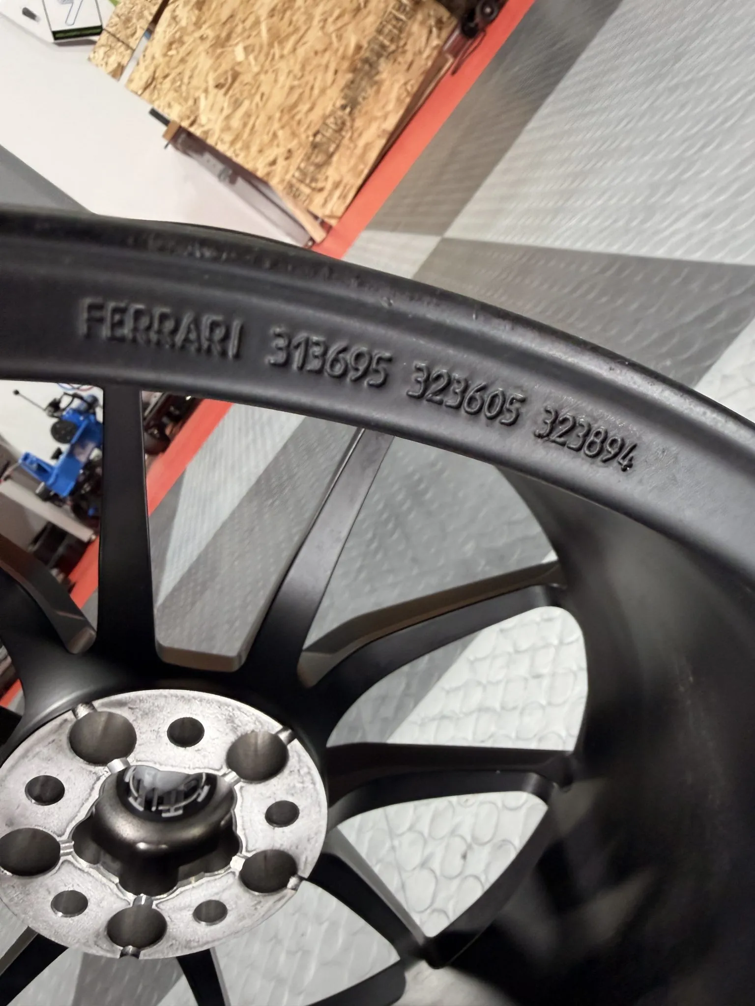 Ferrari 812 Wheels | 20" | Forged by AppTech | Satin Black | Staggered - Image 12