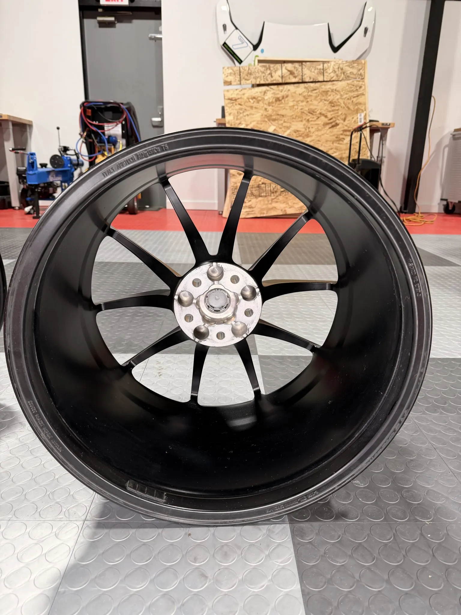Ferrari 812 Wheels | 20" | Forged by AppTech | Satin Black | Staggered - Image 22