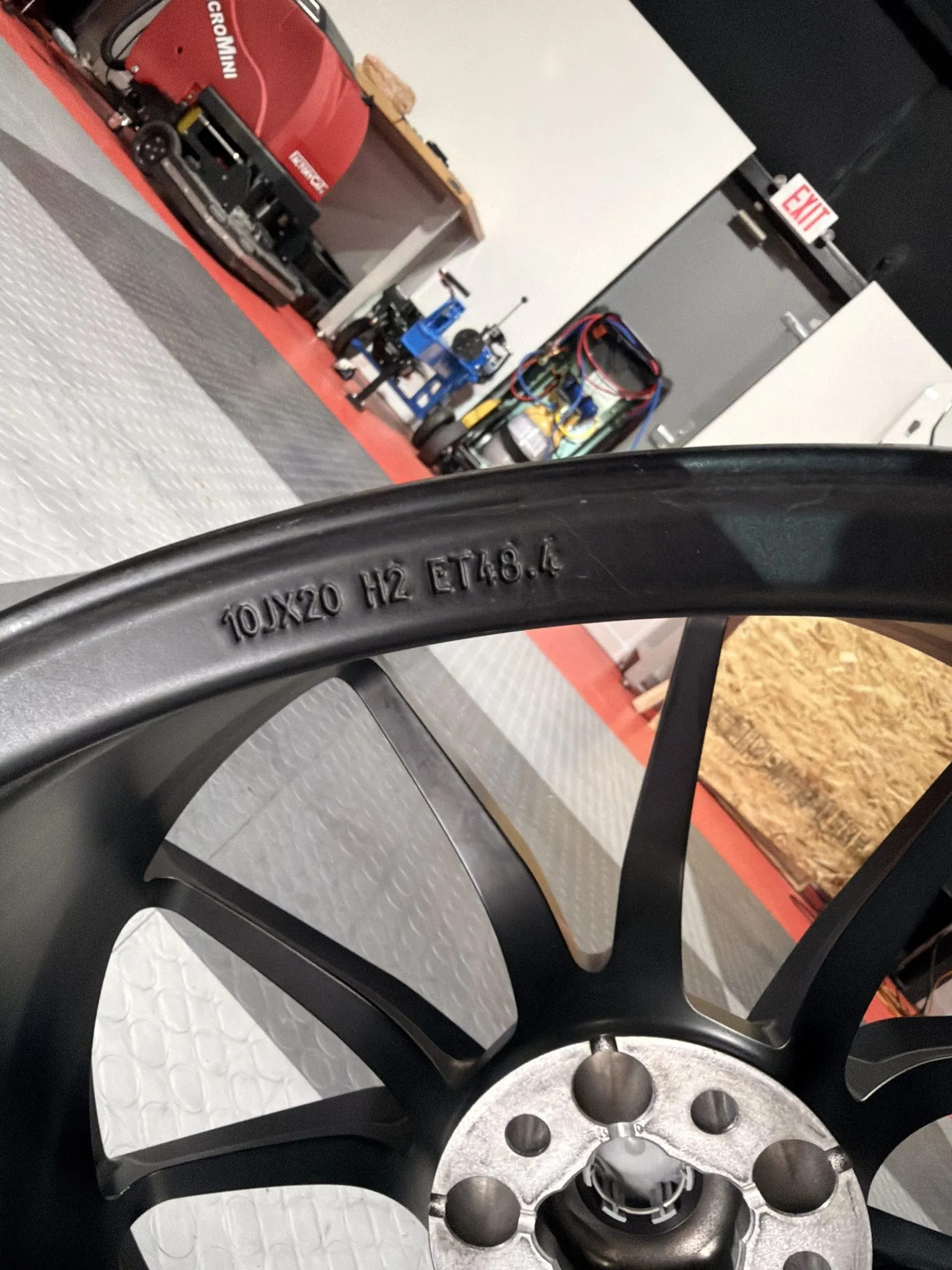 Ferrari 812 Wheels | 20" | Forged by AppTech | Satin Black | Staggered - Image 6