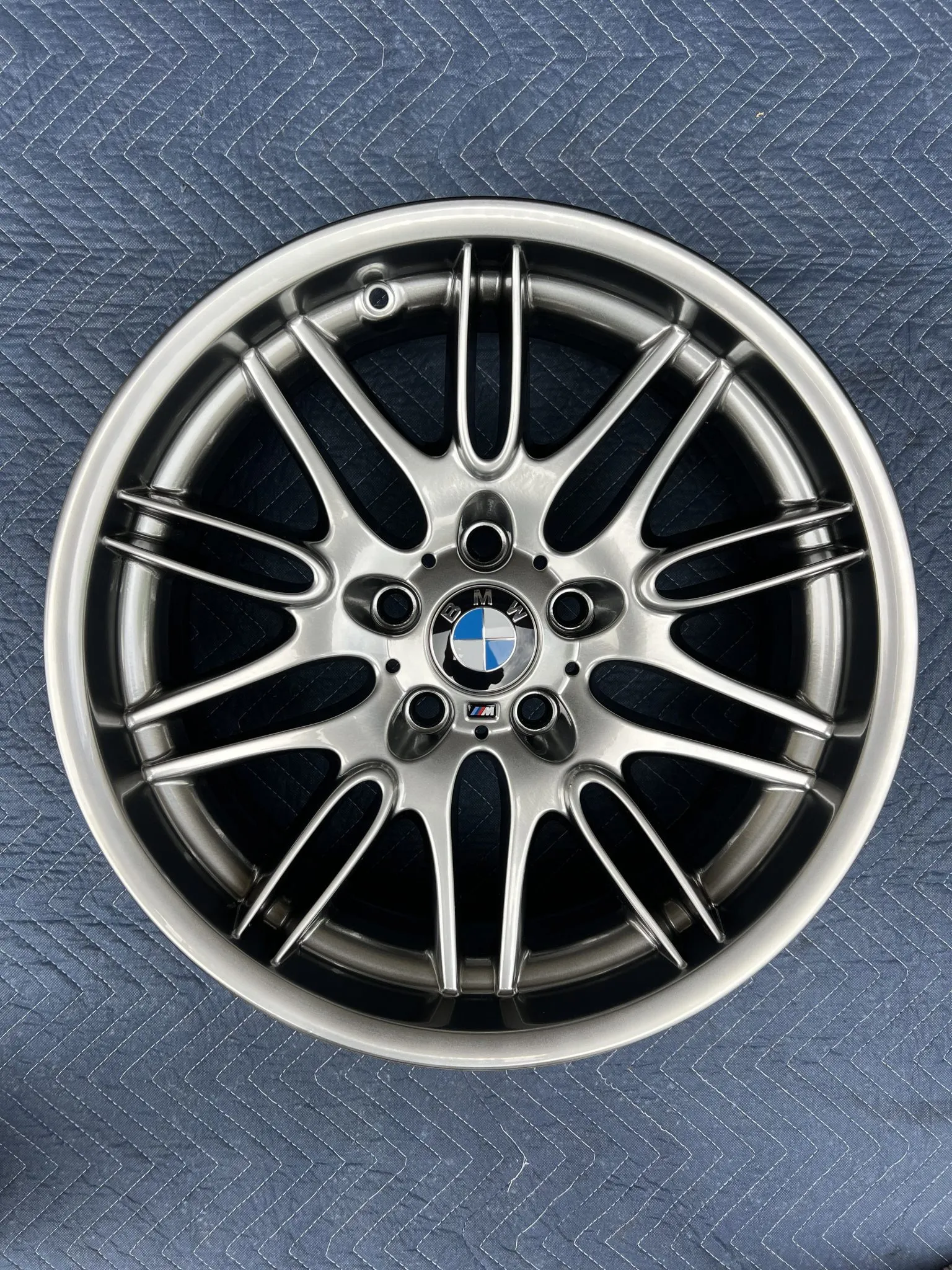 BMW Style 65 Wheels | 18x8 Front ET20 / 18x9.5 Rear ET22 | Single-Piece | Powder-Coated Gunmetal | Made by BBS | PN 3611-2228950 / 3611-2228960 - Image 10