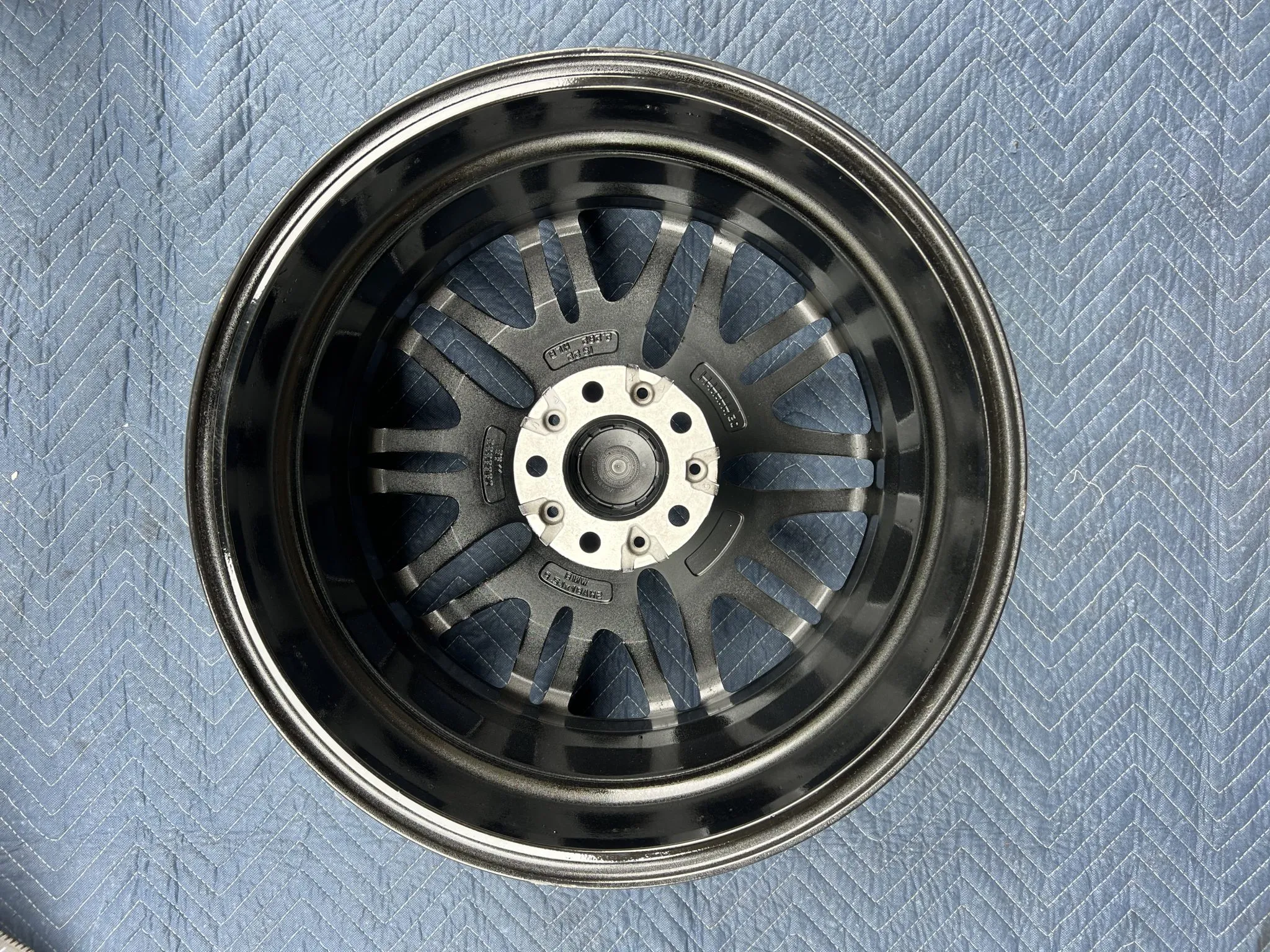 BMW Style 65 Wheels | 18x8 Front ET20 / 18x9.5 Rear ET22 | Single-Piece | Powder-Coated Gunmetal | Made by BBS | PN 3611-2228950 / 3611-2228960 - Image 11
