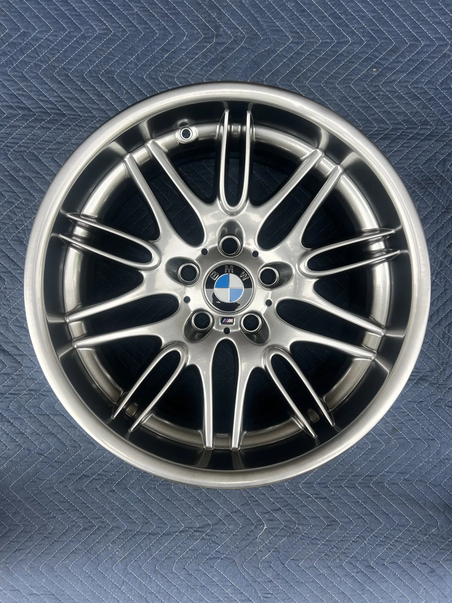BMW Style 65 Wheels | 18x8 Front ET20 / 18x9.5 Rear ET22 | Single-Piece | Powder-Coated Gunmetal | Made by BBS | PN 3611-2228950 / 3611-2228960 - Image 12