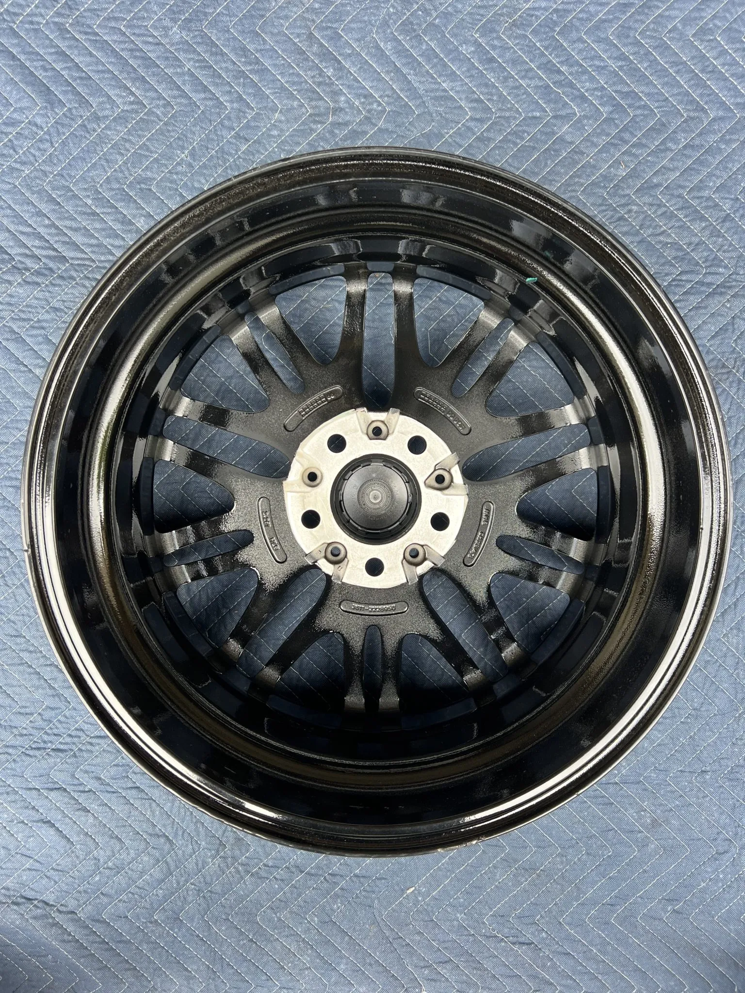 BMW Style 65 Wheels | 18x8 Front ET20 / 18x9.5 Rear ET22 | Single-Piece | Powder-Coated Gunmetal | Made by BBS | PN 3611-2228950 / 3611-2228960 - Image 14