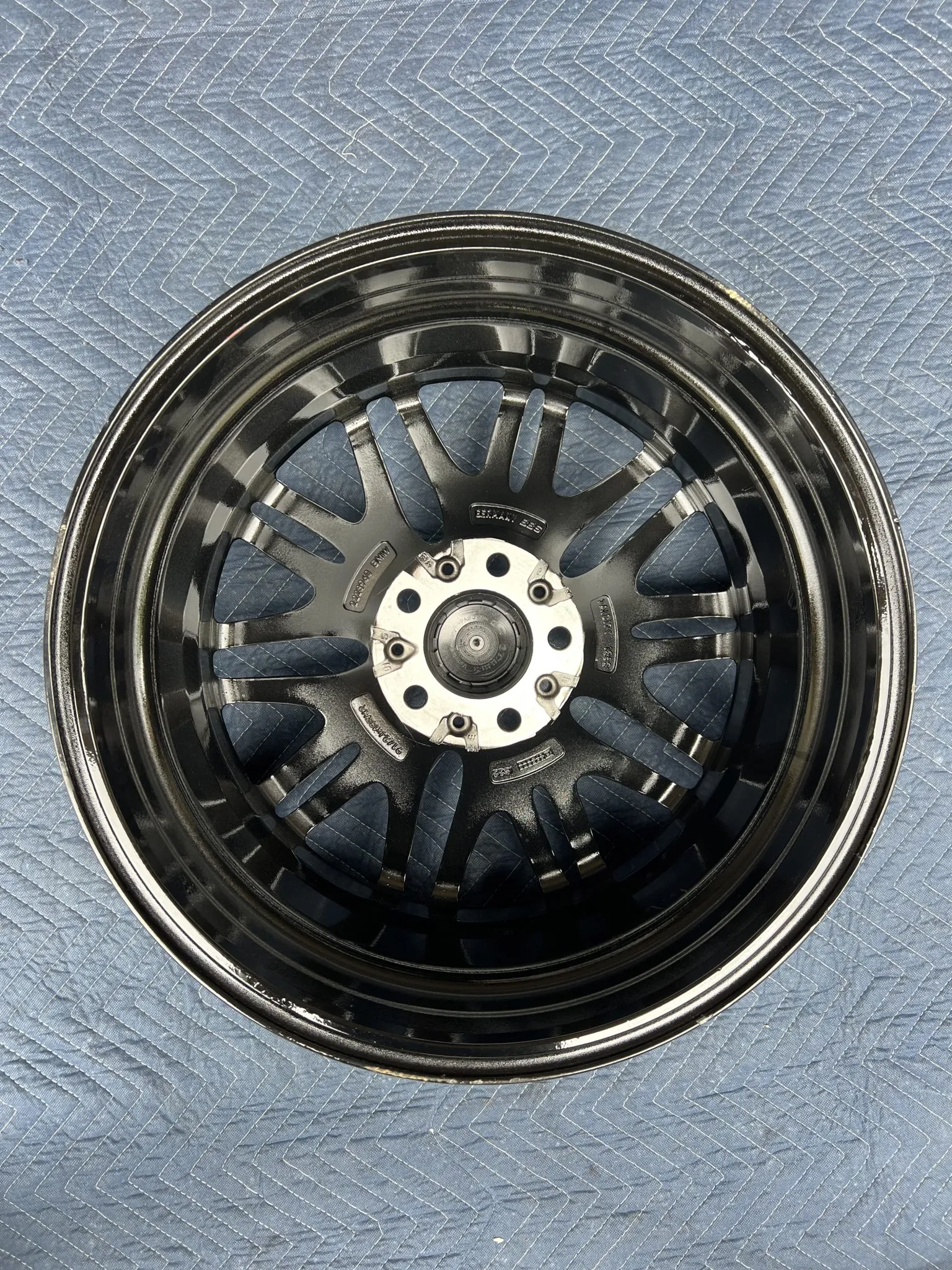 BMW Style 65 Wheels | 18x8 Front ET20 / 18x9.5 Rear ET22 | Single-Piece | Powder-Coated Gunmetal | Made by BBS | PN 3611-2228950 / 3611-2228960 - Image 15