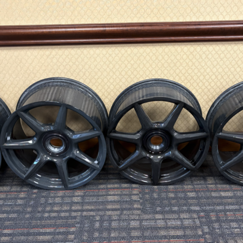 Porsche Center-Lock Carbon Fiber Wheels | 20″ | ThyssenKrupp | Staggered