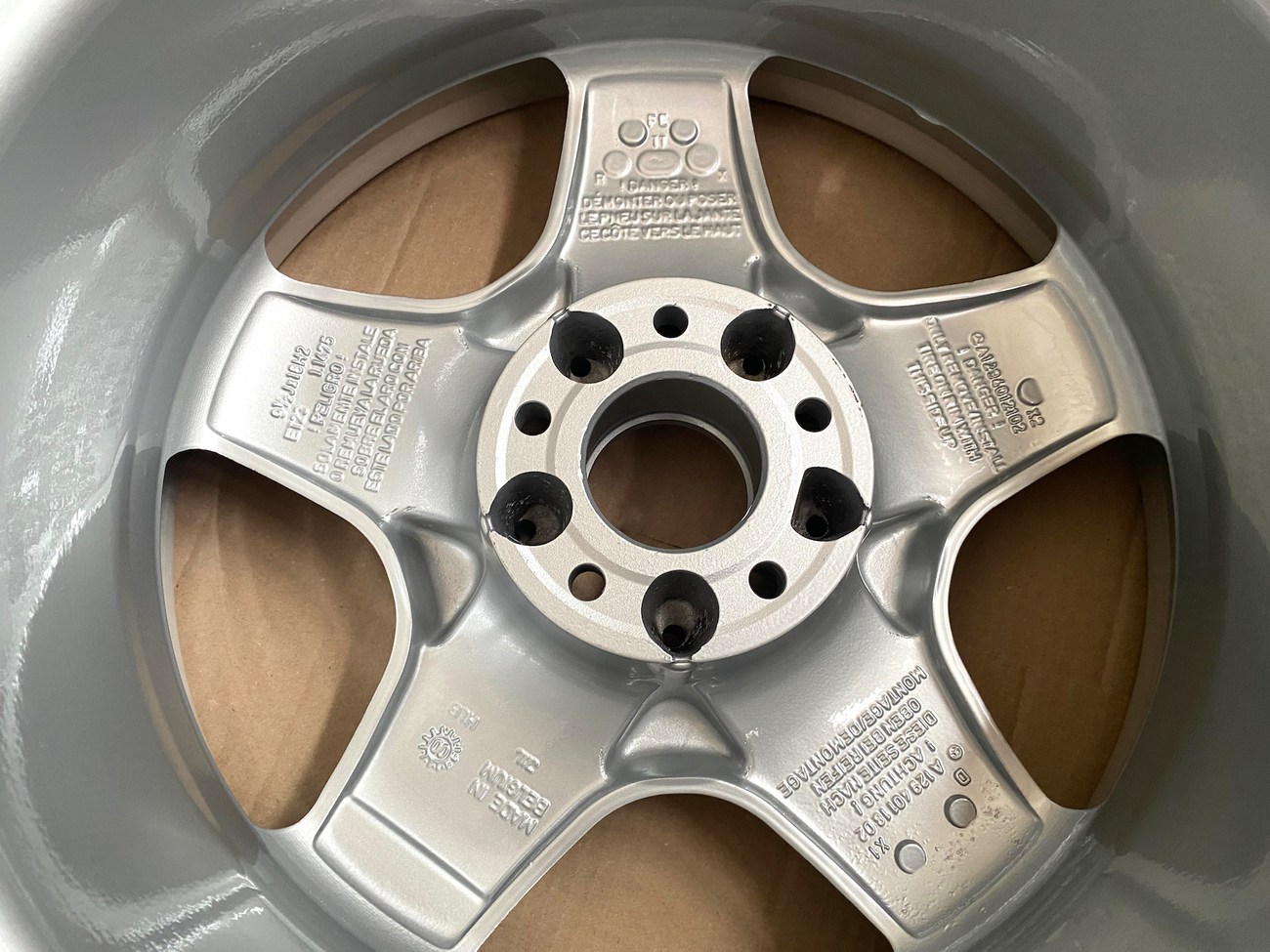 AMG Monoblock Style 1 Sport Wheels R129 | 18x8.5 & 9.5" ET25/ET23 | 5x112 | Staggered | Silver / Machined Lip - Image 13