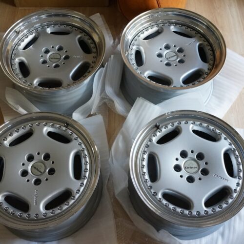 Carlsson 3/6 Wheels by OZ Racing | 18×8.5 Front / 18×10 Rear ET35/ET19 | 5×112 | Staggered Three-Piece | Silver | Mercedes-Benz