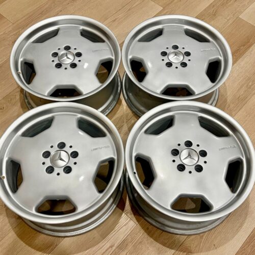 AMG Aero II Monoblock Wheels | 18×8.5″ ET47 | 5×112 | W140 | Silver | OZ Racing 1994