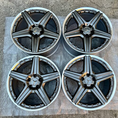 Cromodora Style IV AMG Wheels | 19×8.5 Front / 19×9.5 Rear ET43 | 5×112 | Staggered Two-Piece | Gunmetal | Mercedes-Benz | PN A2214000302 / A2214000402