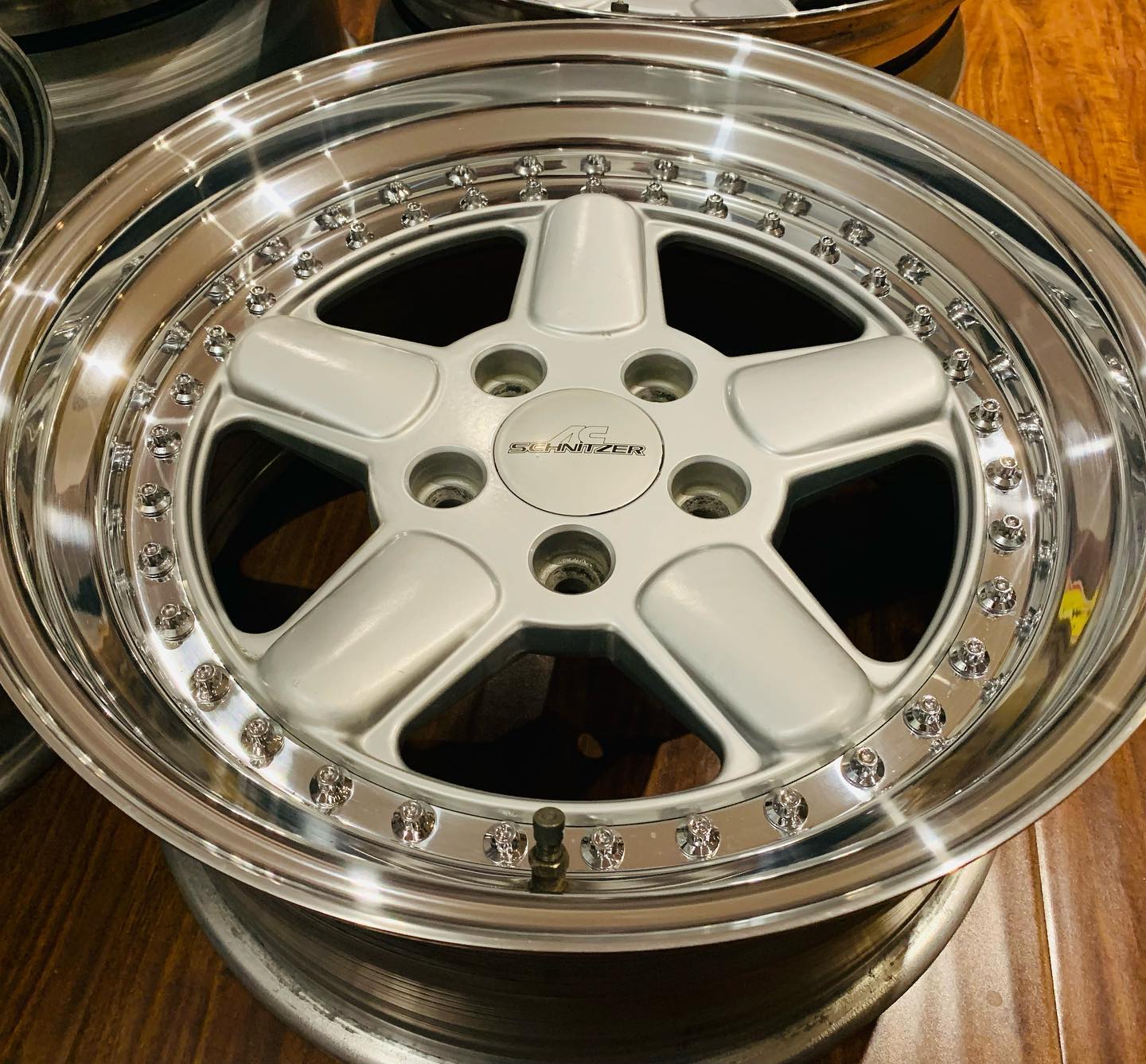 AC Schnitzer Type 1 wheels 17x8.5 square polished lip set