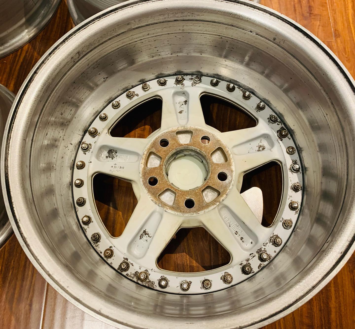 AC Schnitzer Type 1 wheels 17x8.5 square polished lip set