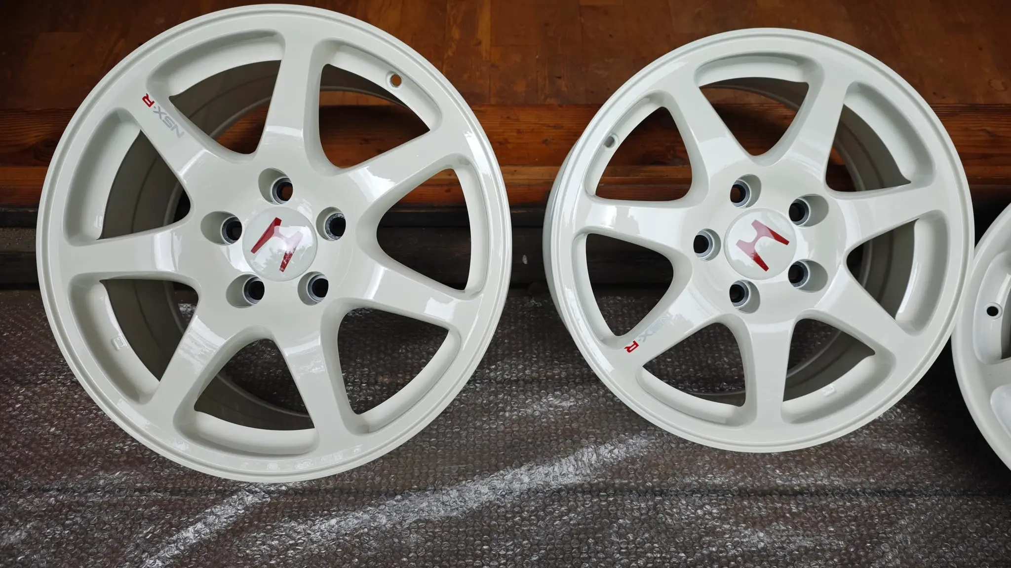 Honda NSX-R NA1 Wheels | Staggered 16"/17" | Forged-Alloy | White | Genuine OEM - Image 8