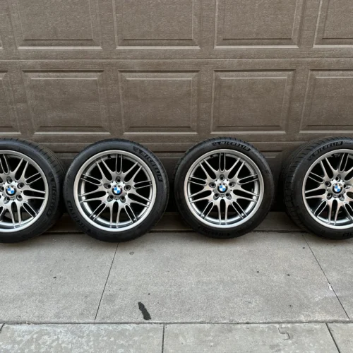 BMW Style 65 Wheels | 18″ | Staggered | Michelin Pilot Sport 4S Tires | Genuine OEM