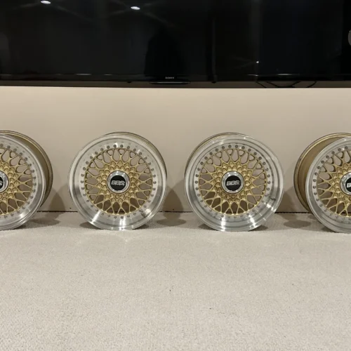 BBS RS Wheels | 16″ | Gold | Porsche | Staggered