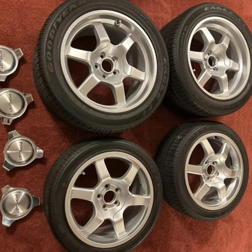 Ford GT Wheels | 18×9 Front ET50 / 19×11.5 Rear ET40 | Single-Piece | Silver | Made by BBS | PN 4G7V-1007-AA / 4G7V-1007-BA