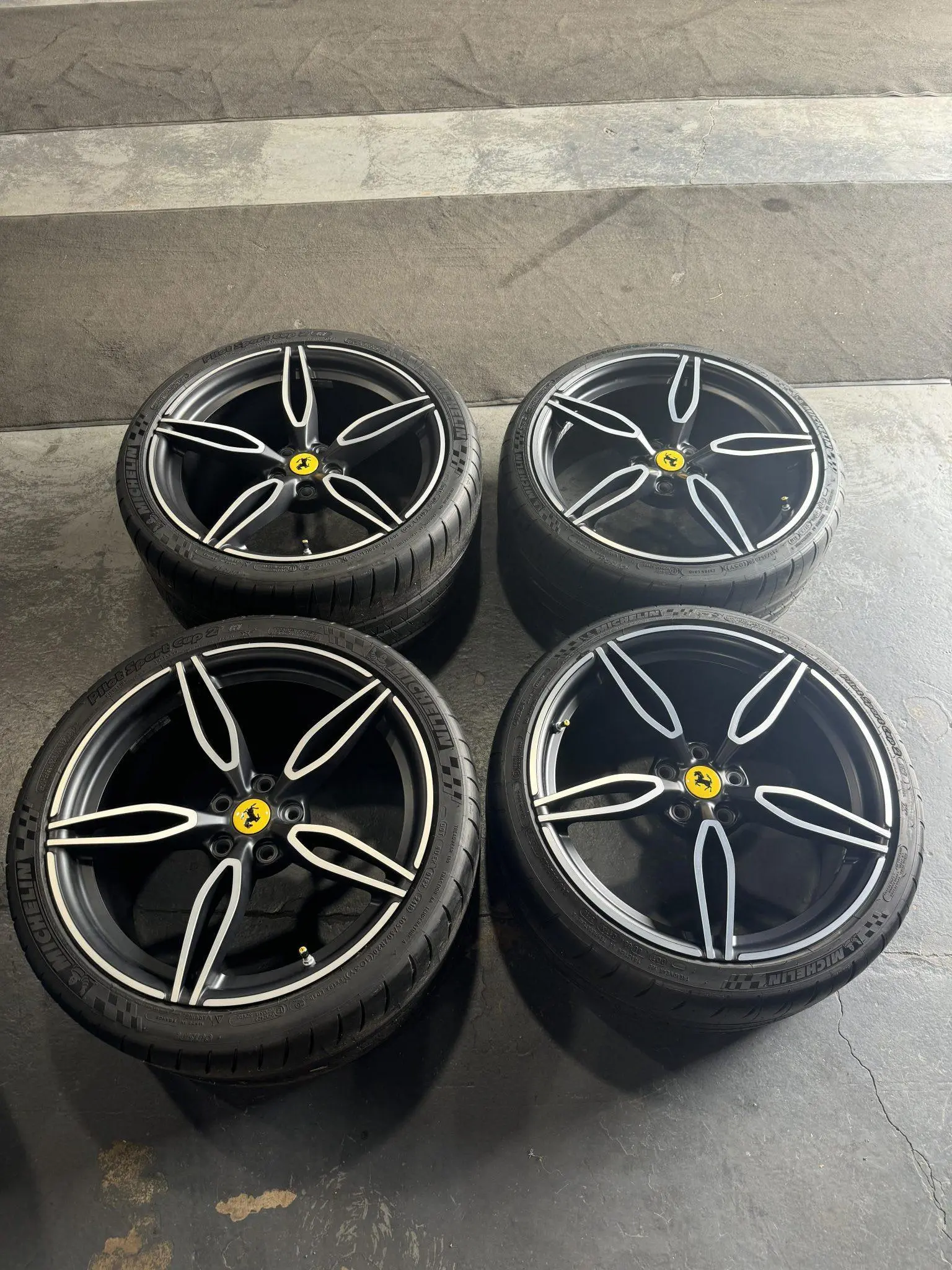 Ferrari 458 Speciale A wheels anthracite staggered 20x9 20x11 set