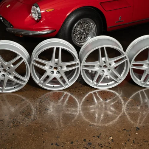 BBS RD 201/RD 202 Wheels | 19×7.5 Front ET31.5 / 19×10 Rear ET39 | Silver | Ferrari | PN 217482/194265 (Front) & 194266/217483 (Rear)