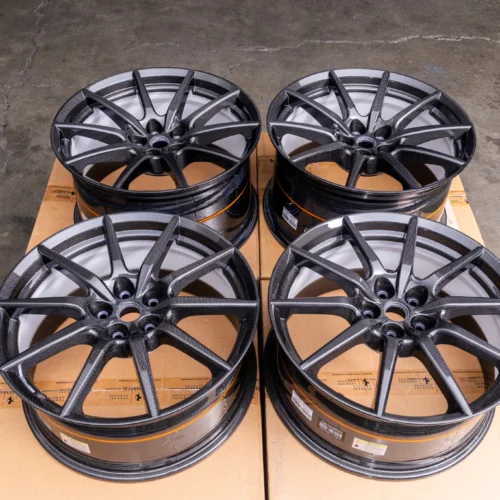 Ferrari Wheels | 20″ | Carbon Fiber | 10-Spoke | Staggered | Genuine OEM
