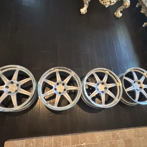 Dinan Champion Wheels | 19″ | Staggered | Silver w/Polished Lips